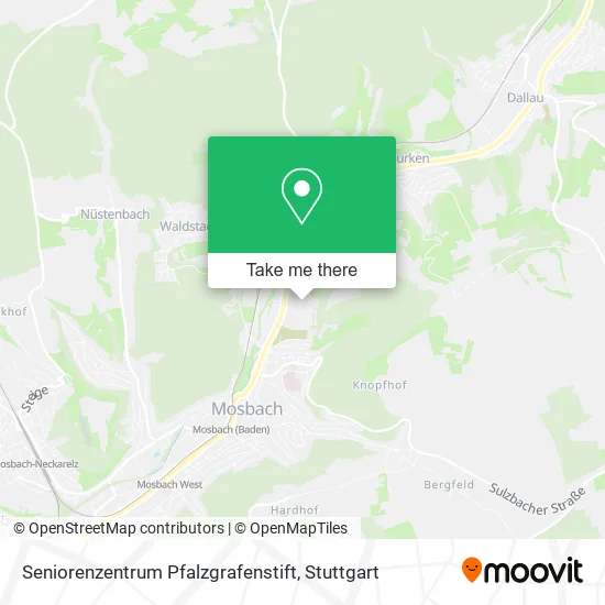 Карта Seniorenzentrum Pfalzgrafenstift