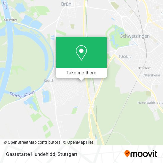 Gaststätte Hundehidd map