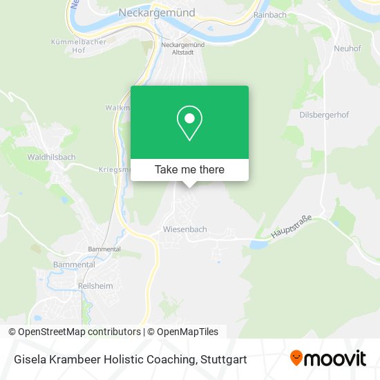 Gisela Krambeer Holistic Coaching map