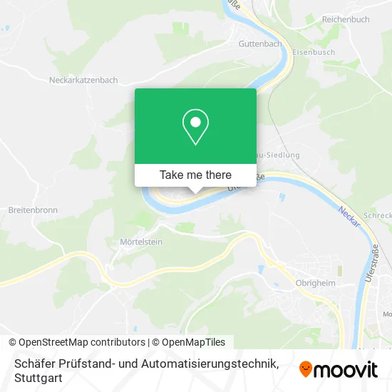 Карта Schäfer Prüfstand- und Automatisierungstechnik