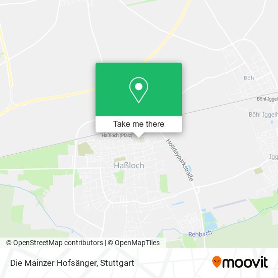 Карта Die Mainzer Hofsänger