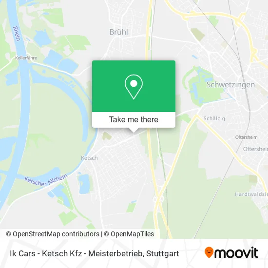 Карта Ik Cars - Ketsch Kfz - Meisterbetrieb