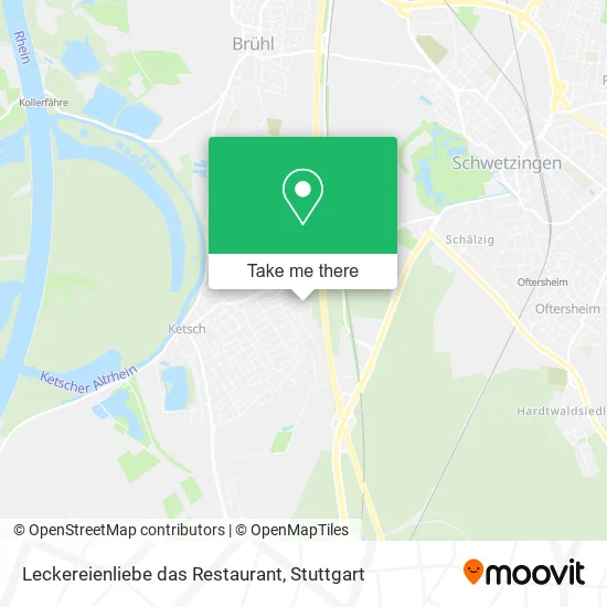 Карта Leckereienliebe das Restaurant