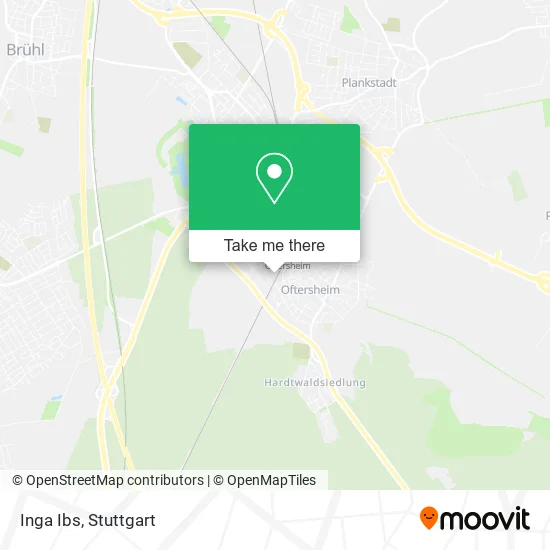 Карта Inga Ibs