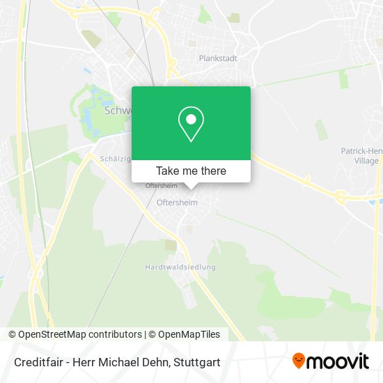 Creditfair - Herr Michael Dehn map