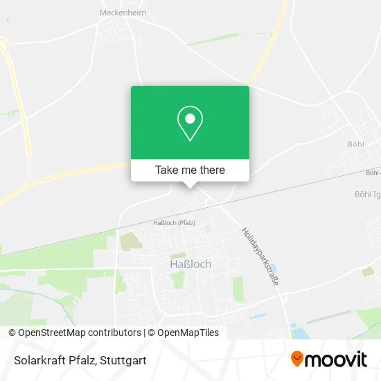Карта Solarkraft Pfalz