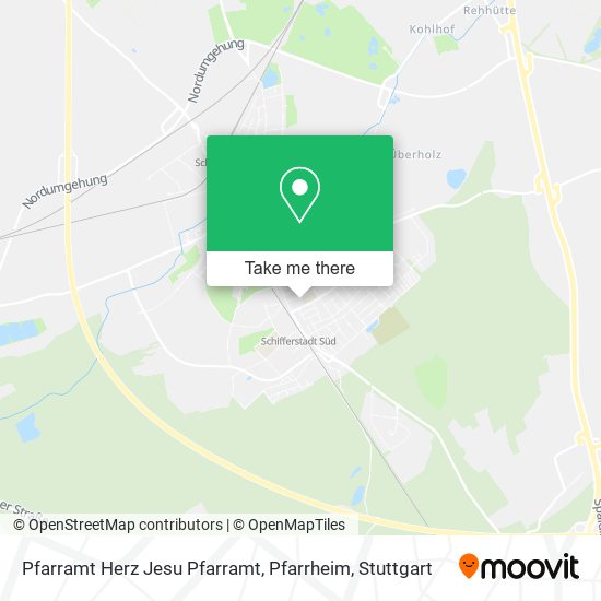 Pfarramt Herz Jesu Pfarramt, Pfarrheim map
