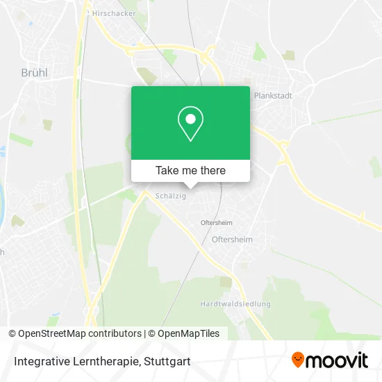 Карта Integrative Lerntherapie