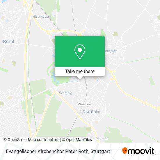 Evangelischer Kirchenchor Peter Roth map