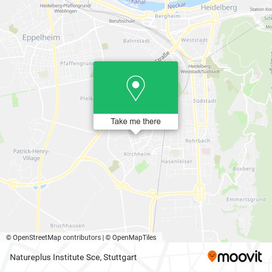 Карта Natureplus Institute Sce