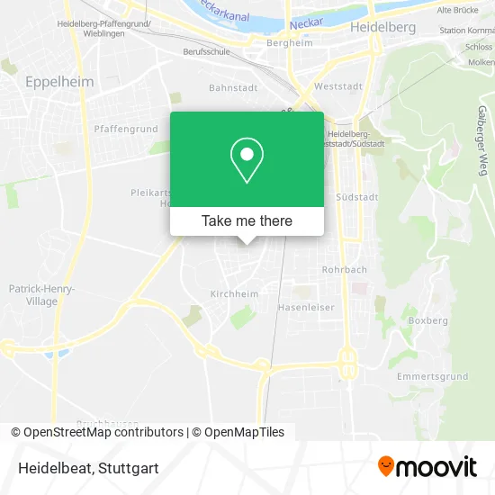 Карта Heidelbeat