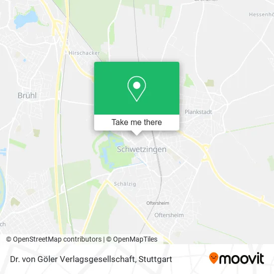 Карта Dr. von Göler Verlagsgesellschaft