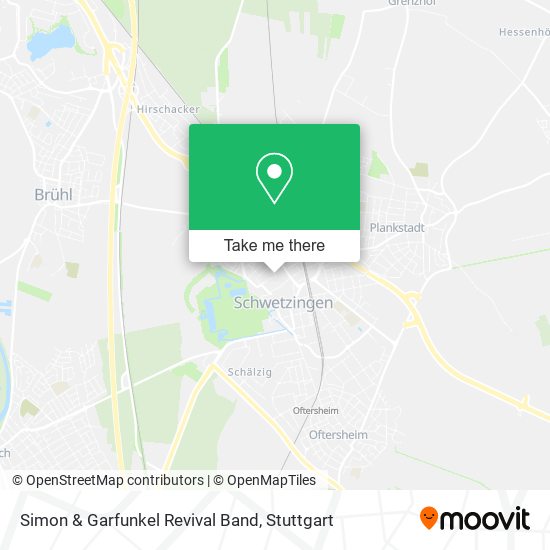 Simon & Garfunkel Revival Band map