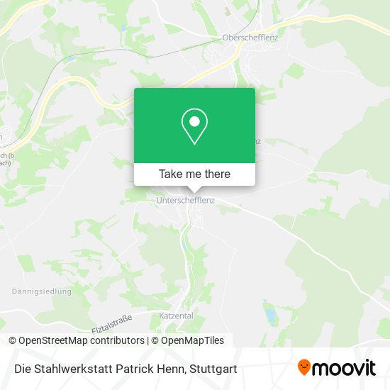 Die Stahlwerkstatt Patrick Henn map