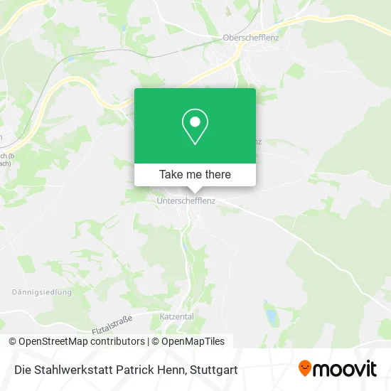 Карта Die Stahlwerkstatt Patrick Henn