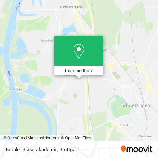 Карта Brühler Bläserakademie