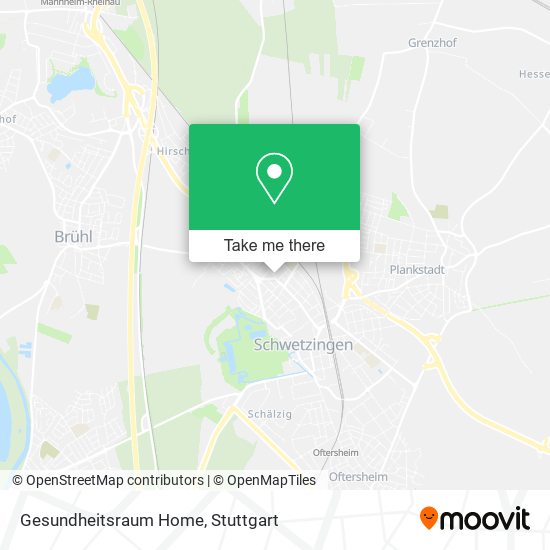 Карта Gesundheitsraum Home