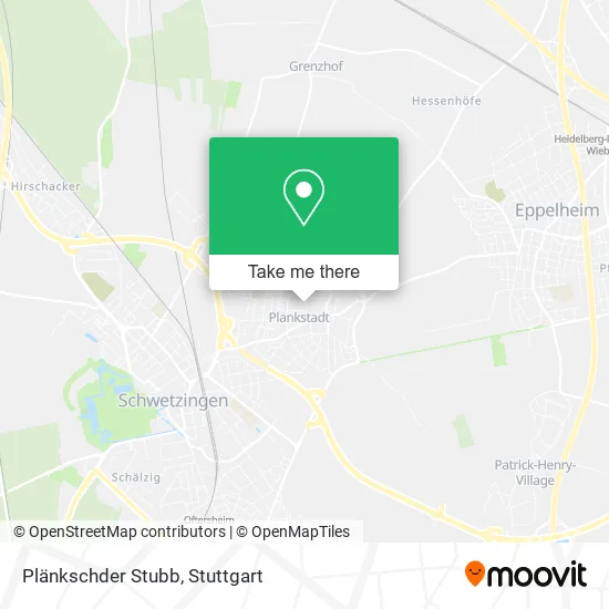 Карта Plänkschder Stubb