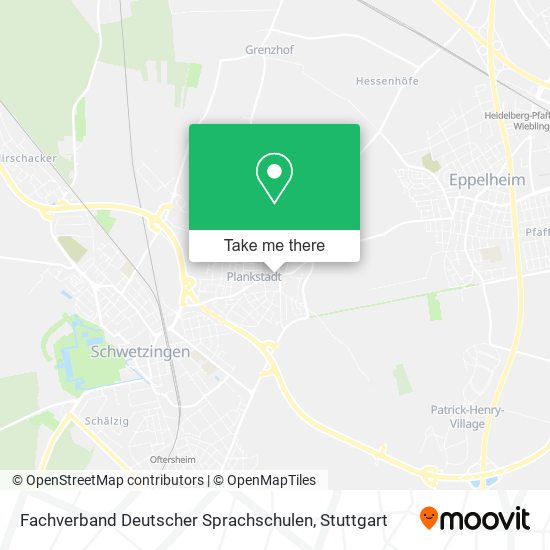Fachverband Deutscher Sprachschulen map