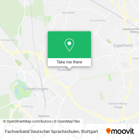 Fachverband Deutscher Sprachschulen map