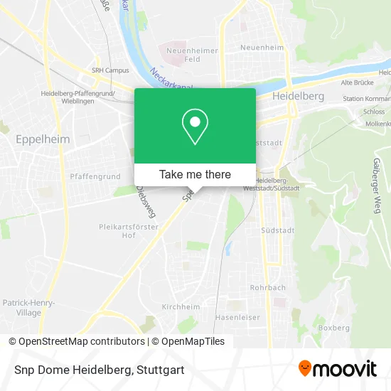Карта Snp Dome Heidelberg