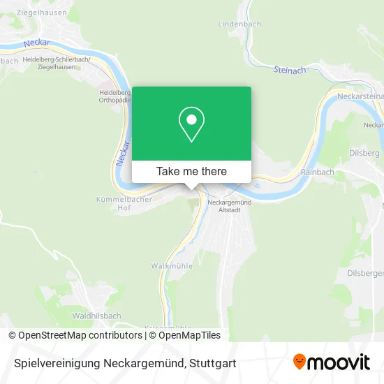 Карта Spielvereinigung Neckargemünd