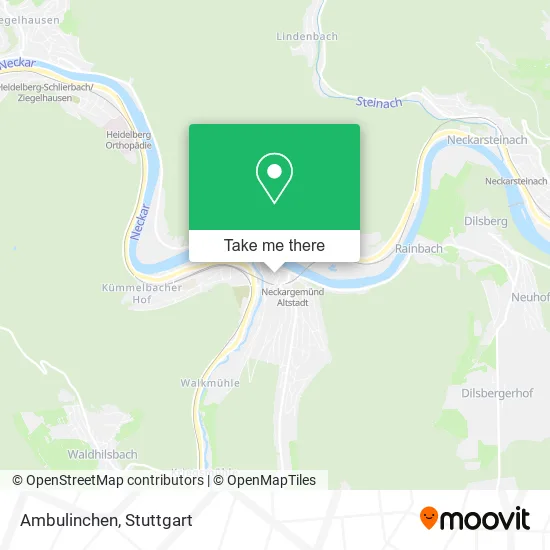 Карта Ambulinchen