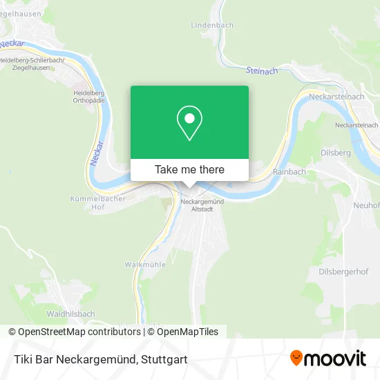 Карта Tiki Bar Neckargemünd