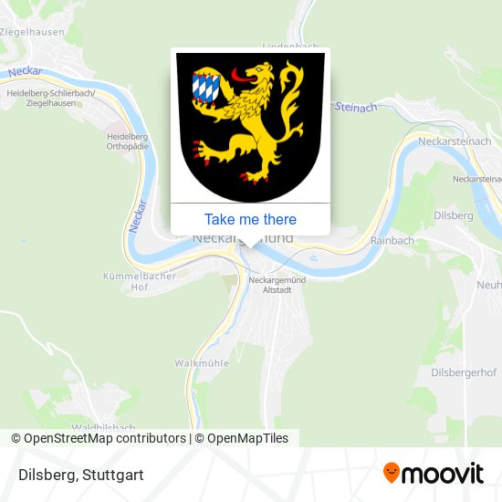 Dilsberg map