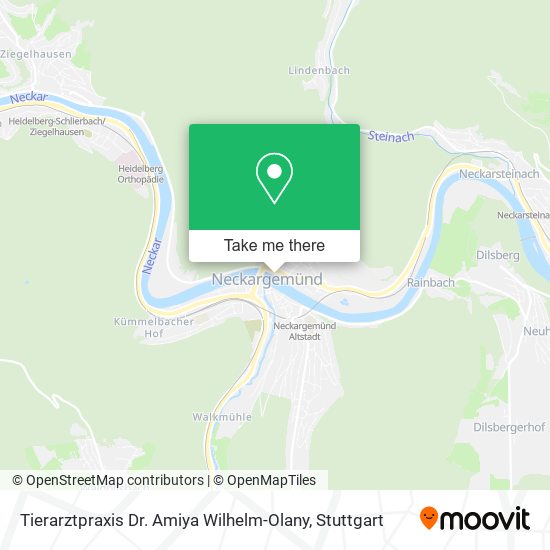 Tierarztpraxis Dr. Amiya Wilhelm-Olany map