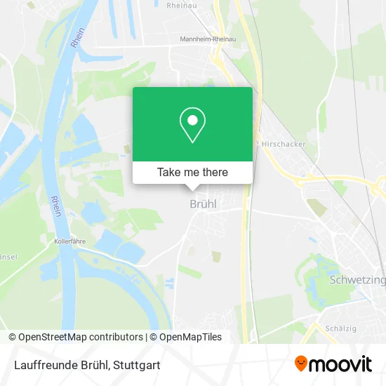 Карта Lauffreunde Brühl