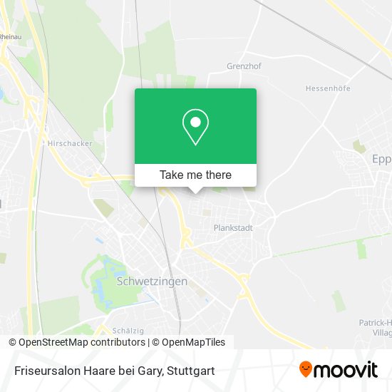 Friseursalon Haare bei Gary map