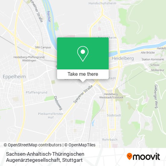 Sachsen-Anhaltisch-Thüringischen Augenärztegesellschaft map