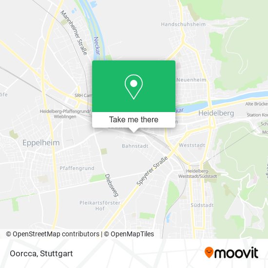 Карта Oorcca