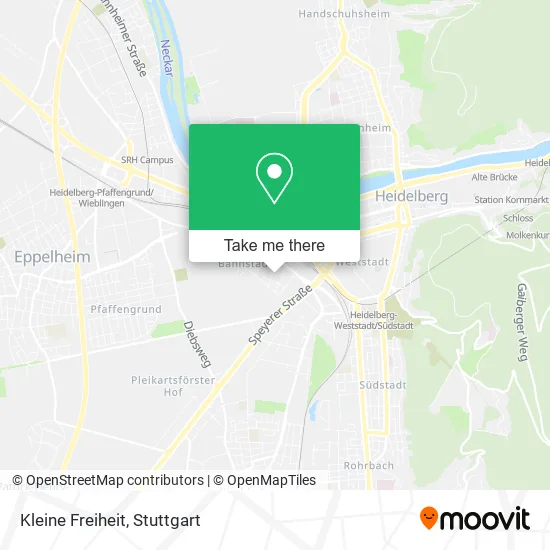 Карта Kleine Freiheit
