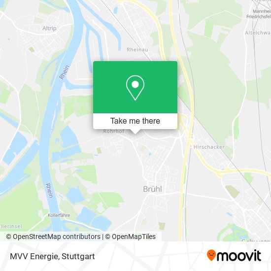 MVV Energie map