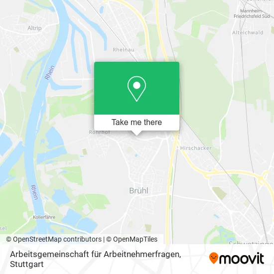 Карта Arbeitsgemeinschaft für Arbeitnehmerfragen