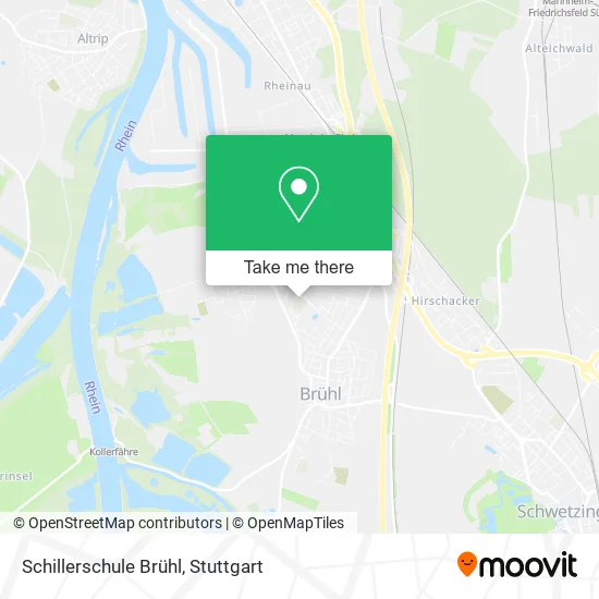 Карта Schillerschule Brühl