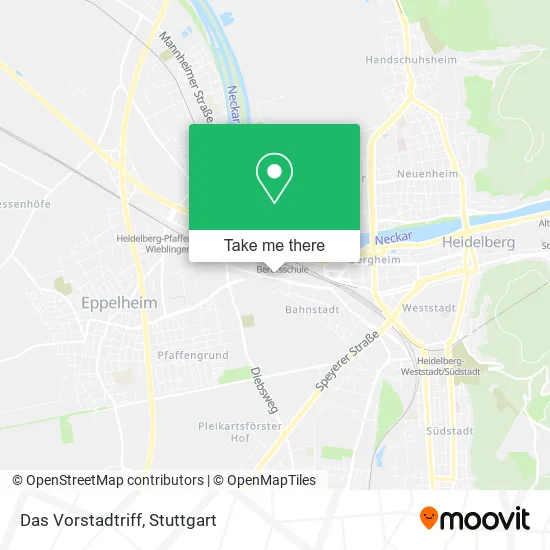 Карта Das Vorstadtriff