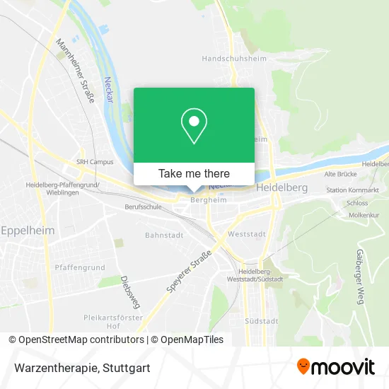 Карта Warzentherapie