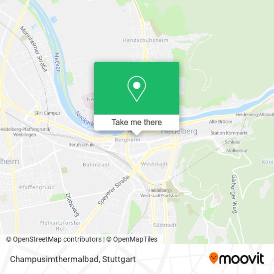 Champusimthermalbad map