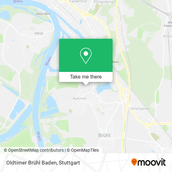 Карта Oldtimer Brühl Baden