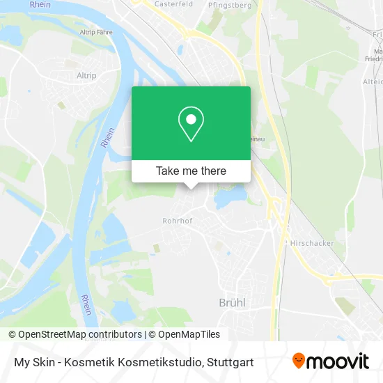 Карта My Skin - Kosmetik Kosmetikstudio