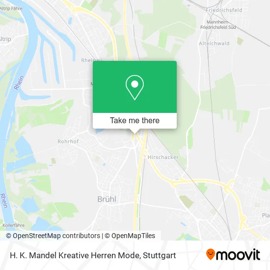 Карта H. K. Mandel Kreative Herren Mode