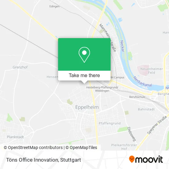 Карта Töns Office Innovation