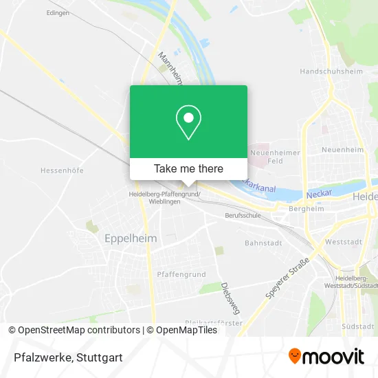 Карта Pfalzwerke