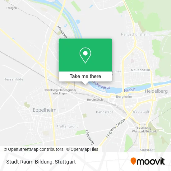 Карта Stadt Raum Bildung