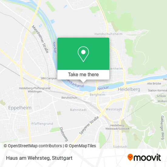 Карта Haus am Wehrsteg
