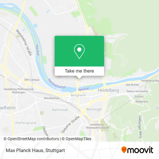 Карта Max Planck Haus