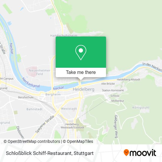 Schloßblick Schiff-Restaurant map